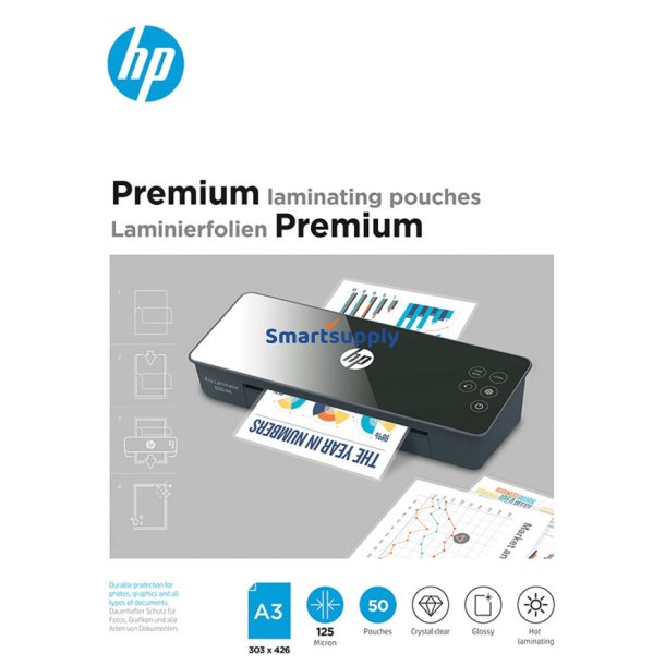 Hp Premium Lamineringsfilm A3 50 Stk