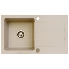 Enkeltvask med aflb Maidsinks Promo 76x44 1B 1D E070053701