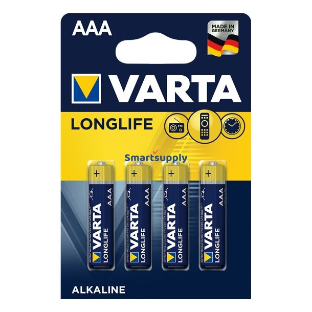Varta 4103 Engangsbatteri Aaa Alkaline