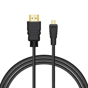 Savio CL-39 HDMI-kabel 1 m HDMI Type A (Standard) HDMI Type D (Micro) Sort
