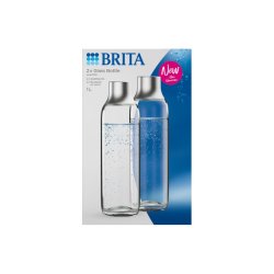 Brita sodaTRIO flaske (2 stk., glas)