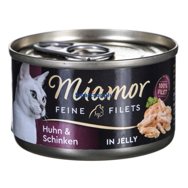 Miamor v�dt kattefoder Kylling med skinke og ris 100 g