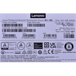 Lenovo 4Y51j62544 Mus Hjre Bluetooth Optisk 2400 Dpi