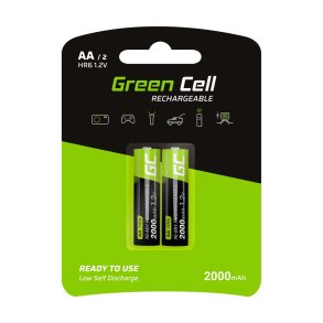 Green Cell GR06 husholdningsbatteri Genopladeligt batteri AA Nikkel-Metalhydrid (NiMH)