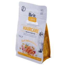 BRIT Care Grain Free Haircare Healthy & Shiny Coat - trfoder til kattekillinger - 400 g