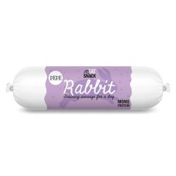 PAKA ZWIERZAKA Pepe Sausage Rabbit - godbid til hund - 200g