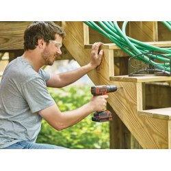 18V bore-/skruemaskine CDC18BAFC-QW BLACK+DECKER