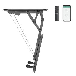 Maclean Elektrisk Loftbeslag Til Tv, Max Vesa 600X400, Til Skr Vgge, Fjernbetjening, 32"-70", 35 Kg