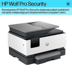 Hp Officejet Pro 9120B Trdls Alt-I-En Farveprinter, Tosidet Udskrivning, Kopimaskine, Scanner