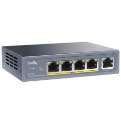 Cudy GS1005P netvrksswitch Gigabit Ethernet (10/100/1000) Strm over Ethernet (PoE) Gr