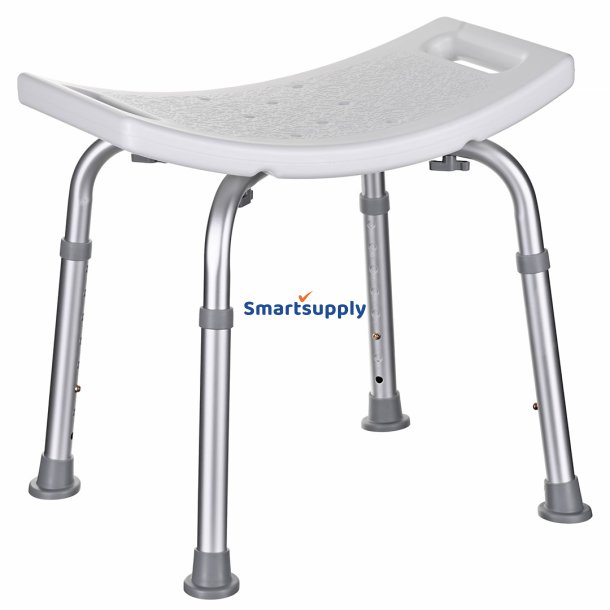 Rektangulr badetaburet med hjdejustering