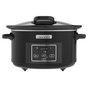 Crock-Pot CSC052X gryde 4,7 L Sort, Slv