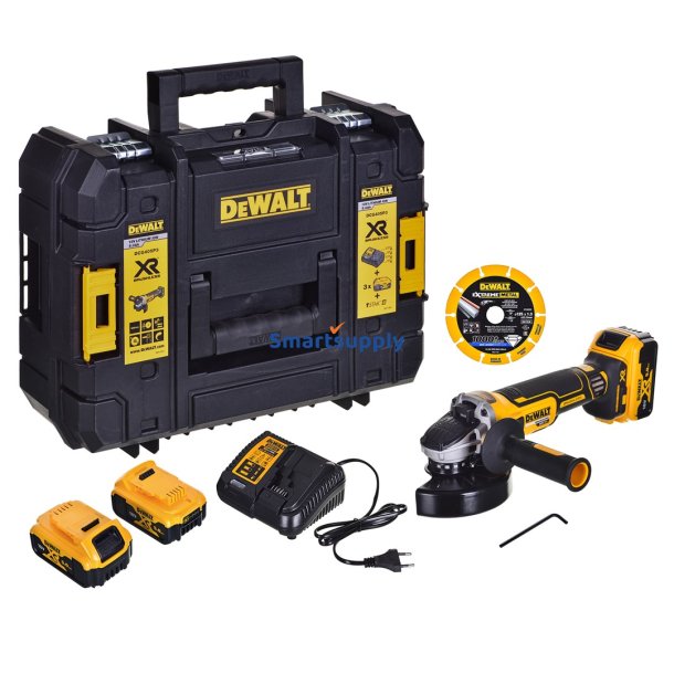 18V Dcg405p3 Vinkelsliber Dewalt