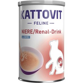 KATTOVIT Feline Niere Renal drink Duck - Kattegodbidder - 135ml