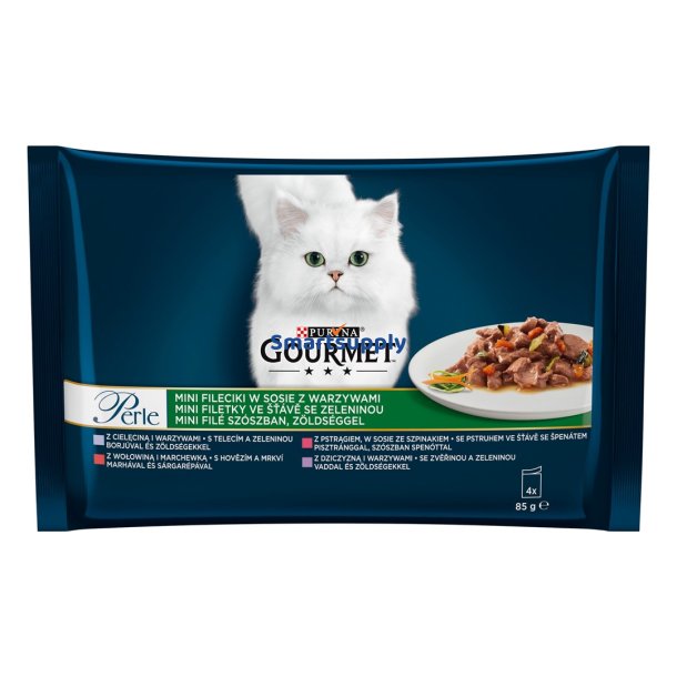 Purina GRMT PERLE GIGMV BEEF CRT vdt kattefoder 85 g