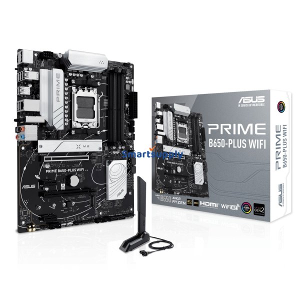 ASUS PRIME B650-PLUS WIFI AMD B650 Sokkel AM5 ATX