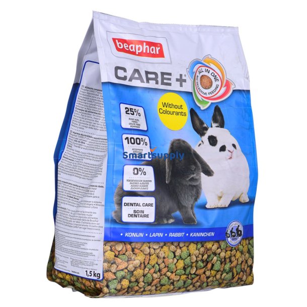 Beaphar Care+ Kaninfoder Til Kaniner - 1,5 Kg