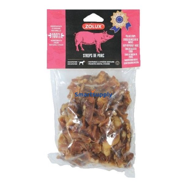 Zolux Flskestrimler - Hundegodbid - 500G
