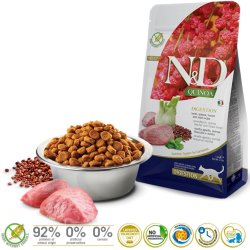 FARMINA N&D Quinoa Digestion Lamb and Fennel - trfoder til kattekillinger - 1,5 kg