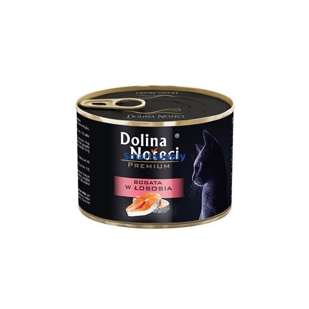 Dolina Noteci Premium rig p laks - vd kattefoder - 185g