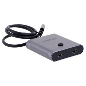 Unitek USB-C-tovejs signalomskifter 2 in 1 out 4K
