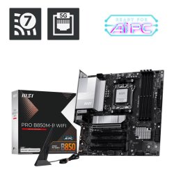MSI PRO B850M-P WIFI AMD B850 Sokkel AM5 micro ATX