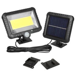 Maclean Energy Mce438 Solar LED Projektr Med Bevgelsessensor