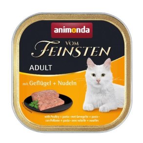 ANIMONDA Vom Feinsten Adult Poultry with pasta - vd kattefoder - 100g