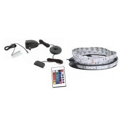 Belysning QIU 2D1K RGB kommode med skuffer