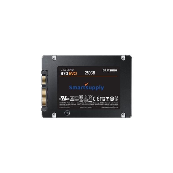 Samsung 870 Evo 250 GB 2,5" Serial ATA III V-Nand