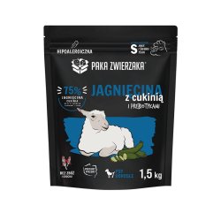 Lam Med Zucchini S - Trfoder Til Hunde - 1,5 Kg