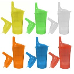 Sikkerhedskop Til At Spise Og Drikke Gul