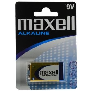 Maxell Alkaline Engangsbatteri 9V