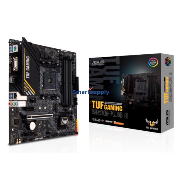 Asus Tuf Gaming A520m-Plus II Amd A520 Socket Am4 Micro Atx