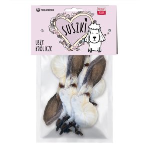 PAKA ZWIERZAKA Rabbit ears - godbid til hund - 90g