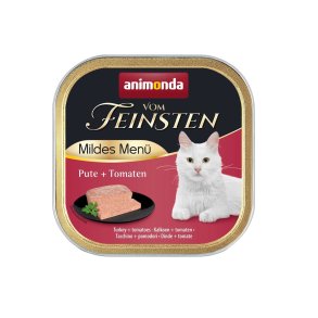 ANIMONDA Vom Feinsten Adult Mildes Men Turkey with tomatoes - vd kattefoder - 100g