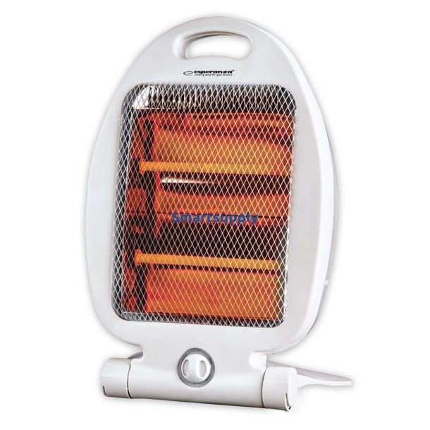 Esperanza Ehh009 Elektrisk Kvartsvarmer 400W/800W Hvid