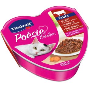 VITAKRAFT POESIE CREATION SOS oksekd/gulerod - vdfoder til katte - 85 g