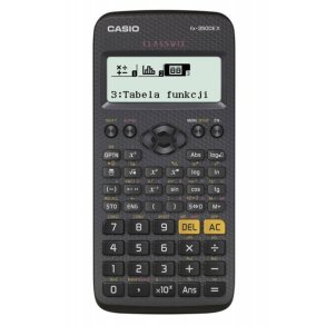 CASIO VIDENSKABELIG LOMMEREGNER FX-350CEX, 379 FUNKTIONER, 77X166MM, SORT