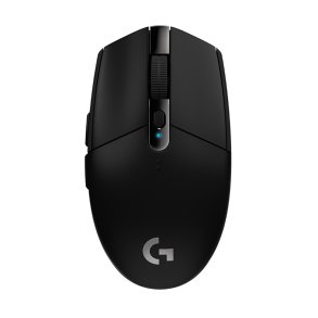 Logitech G G305 mus Hjre hnd RF trdlst Optisk 12000 dpi