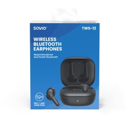 Savio Trdlse Bluetooth 5.3 Tws-12 Hovedtelefoner