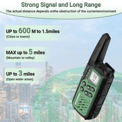 Walkie-Talkie Baofeng Bf-T25e Grn