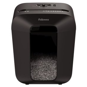 Fellowes Powershred LX41 papirmakulator Delvist makulering Sort