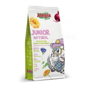 ALEGIA Junior Natural - marsvinfoder - 650g