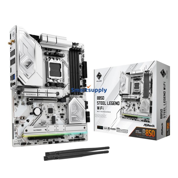 Asrock B850 Steel Legend WiFi AMD B850 Sokkel AM5 ATX