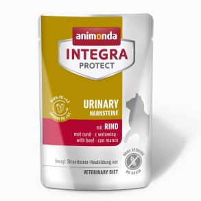 ANIMONDA Integra Protect Urinary Struvit med oksekd - vdfoder til katte - 85g