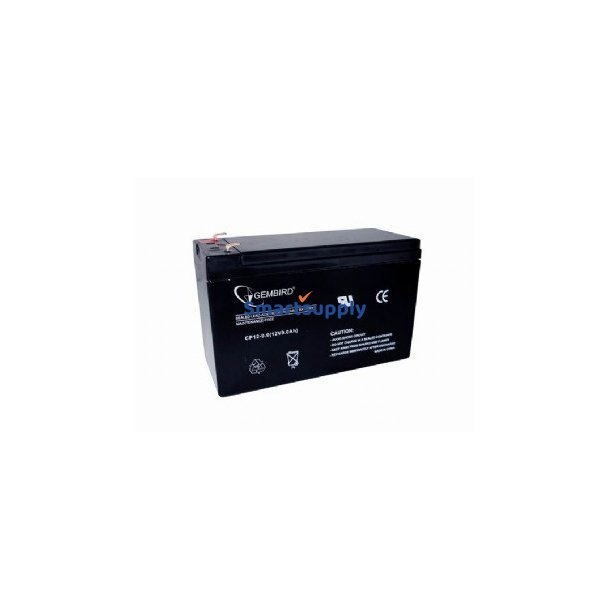Gembird Bat-12V9ah Gel Batteri, Universal 12V/9Ah