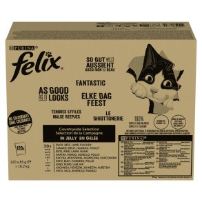 PURINA Felix Countryside Selection - vd kattefoder - 120x85g