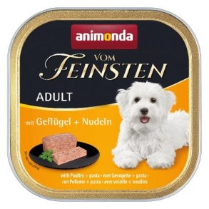 ANIMONDA Vom Feinsten Adult Poultry and pasta - vdt hundefoder - 150g