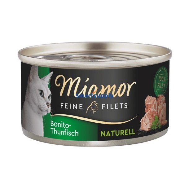 MIAMOR Feine Filets Naturell Bonito tuna - v�d kattefoder - 80g